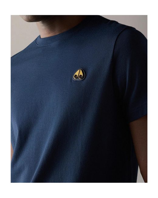 Moose Knuckles Blue Series Crescent T-Shirt for men