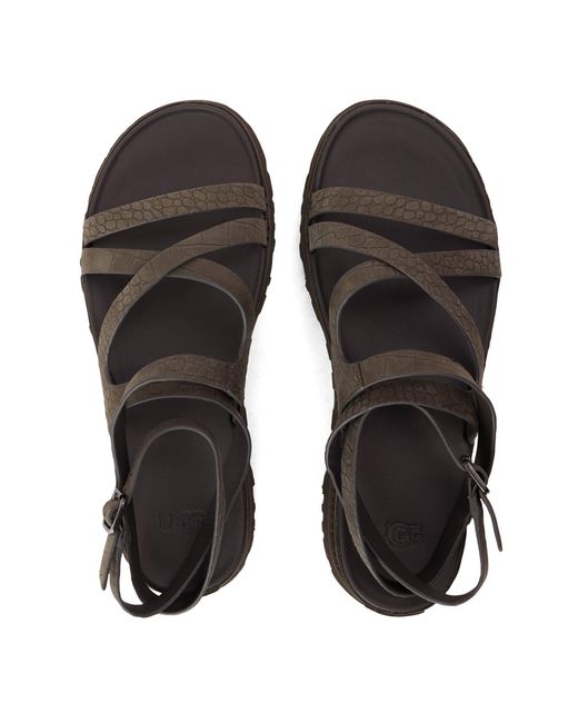 Ugg Multicolor Solid Color Flat Sandals