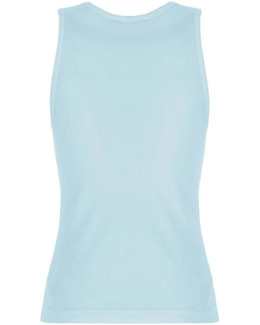 Dolce & Gabbana Blue Sleeveless Vest