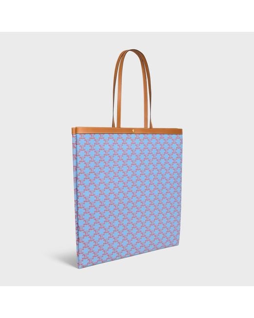 Céline Blue Large Flat Shopper