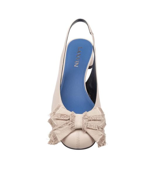 Lanvin Multicolor Bow-Detail High-Heeled Sandals