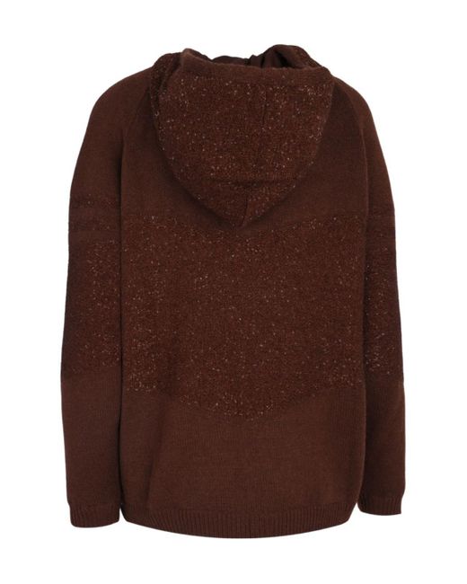 Fabiana Filippi Brown Long Sleeve Jacket