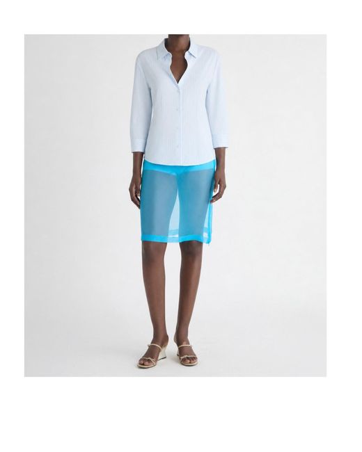 Paloma Wool Blue Collared Shirt