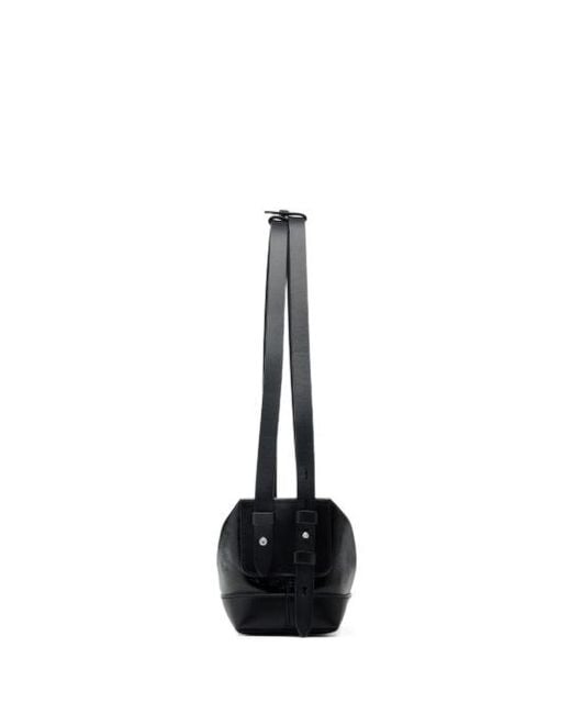 Maison Margiela Black Zipped Belt Shoulder Bag