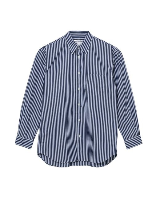 Comme des Garçons Blue Striped Shirt for men