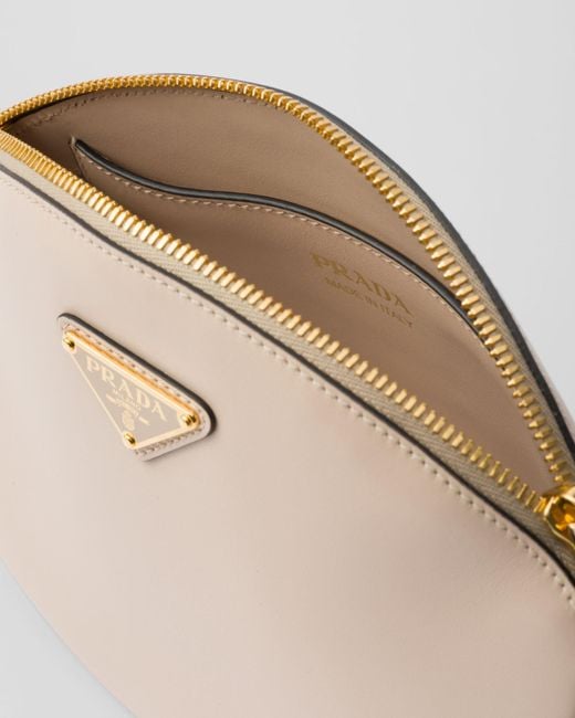 Prada Natural Leather Mini Shoulder Bag