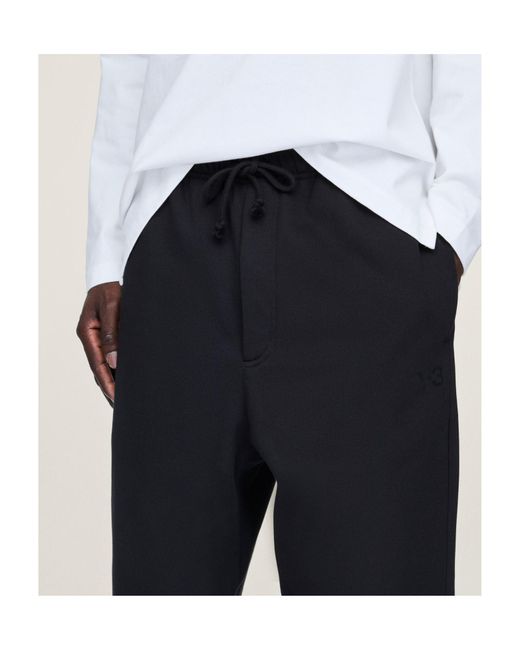 Y-3 Black Ft Track Pants for men