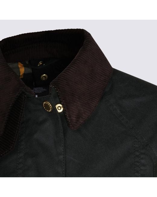 Barbour Black Waxed Cotton Jacket