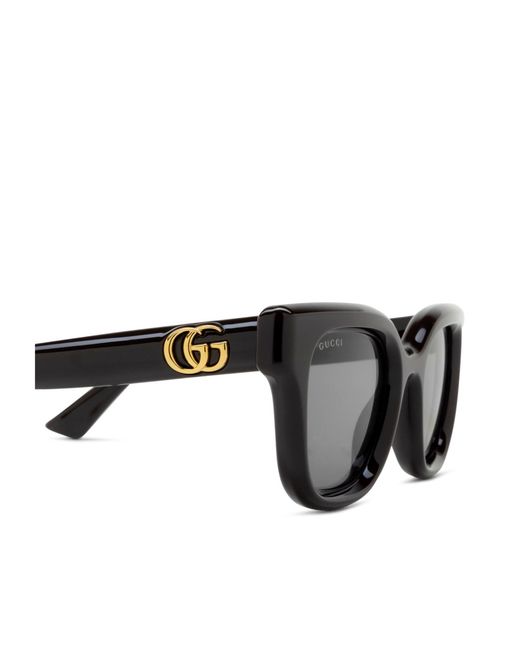 Gucci Multicolor Eyewear Square Frame Logo Sunglasses