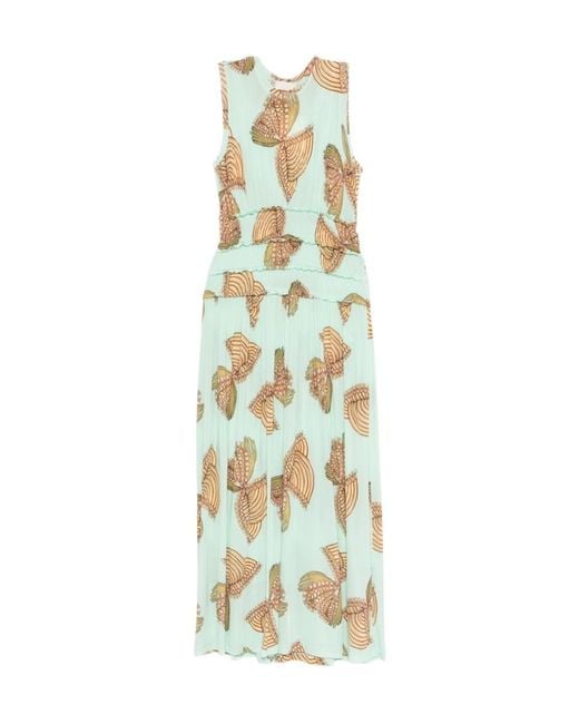 Ulla Johnson Metallic Kamaria Sleeveless Maxi Dress