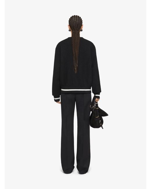 Givenchy Black College Varsity Jacket