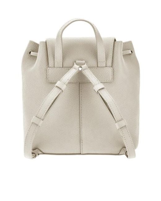 Ferragamo Natural Multipocket Mini Backpack