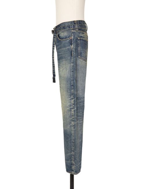 Sacai Blue Beyondexx Denim Jeans for men