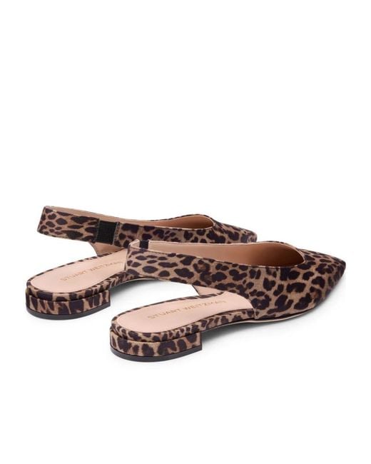 Stuart Weitzman Brown Stassi Slingback