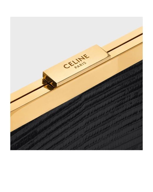 Céline Black Clutch Augustine