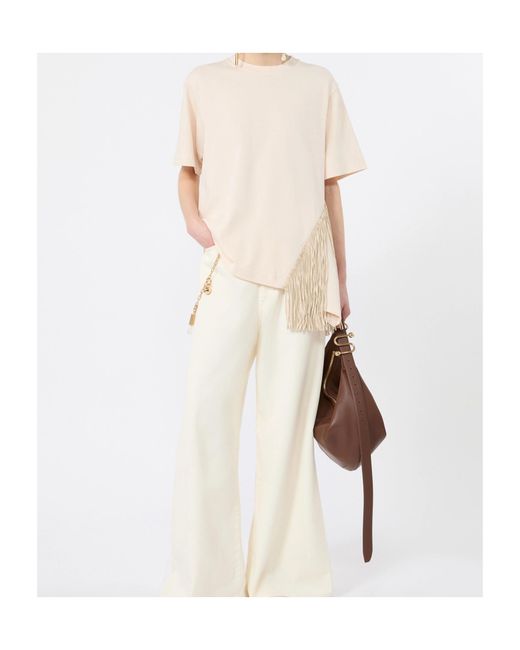 Sportmax Brown Nappa Leather Hobo Bag