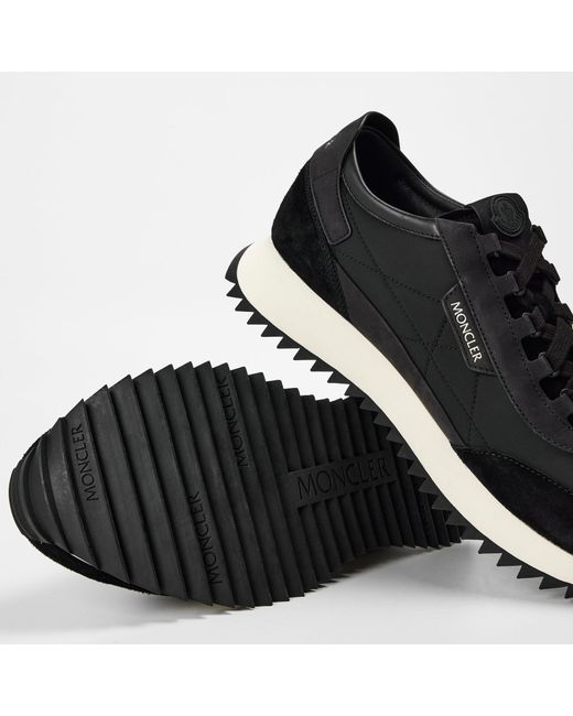 Moncler Black Low-Top Sneakers for men