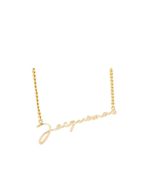 Jacquemus Metallic Le Chaine Necklace