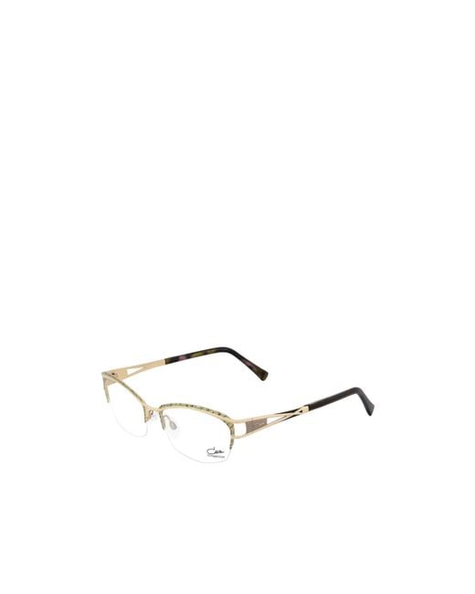 Cazal Metallic Geometric Flat Mirror