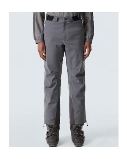 Sease Gray Indren Pinstripe Wool-Blend Ski Pants for men