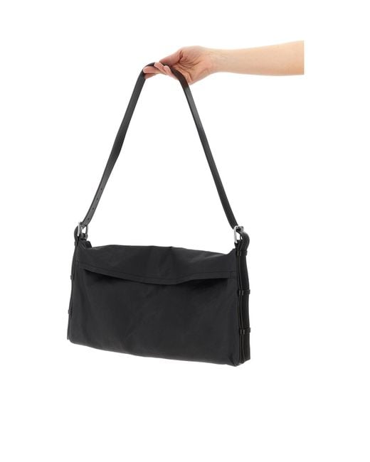 Lemaire Black Trench Pocket Small Shoulder Bag for men