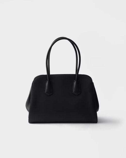 Prada Brown Medium Leather Tote Bag