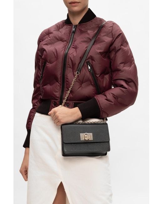 Furla Black Bakare Turn-On Shoulder Bag