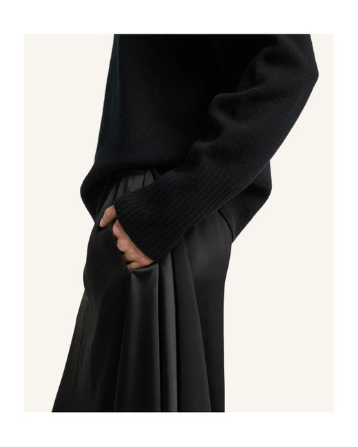 Courreges Black Zipped-Collar Sweater