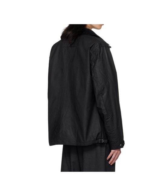 Barbour Black Re-Engineered Utility Bedale Batik Jacket for men
