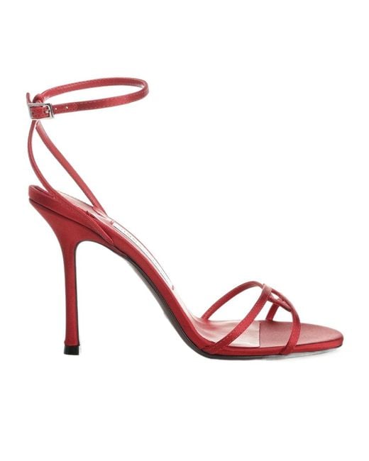 Jimmy Choo Pink Leo 100 Sandals