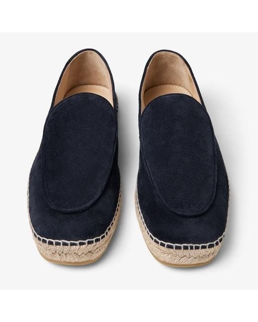 Jimmy Choo Blue Shenton Espadrilles for men