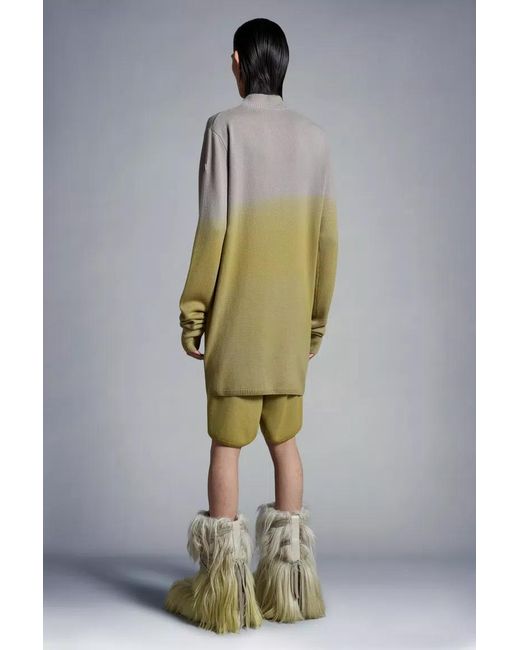 Moncler Gray Subhuman Cashmere Jumper for men