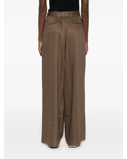 Officine Generale Brown Elia Trousers