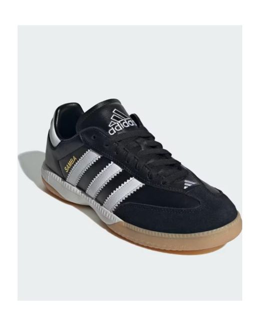 Adidas Originals Blue Samba Mn Low-Top Sneakers for men