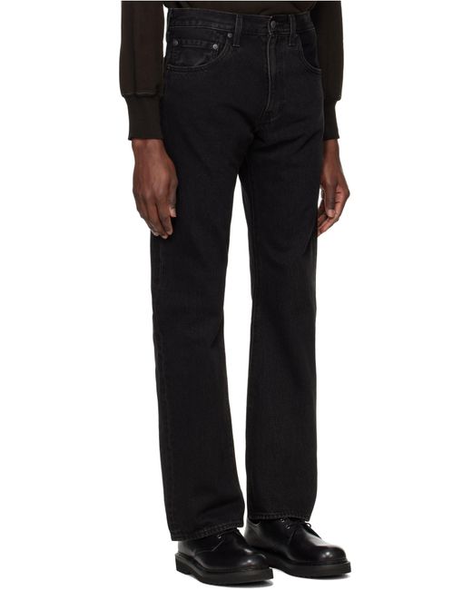 Levi's Black 517 Bootcut Jeans for men