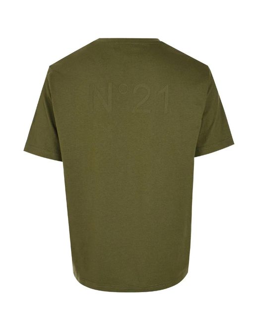 N°21 Green T-Shirt for men