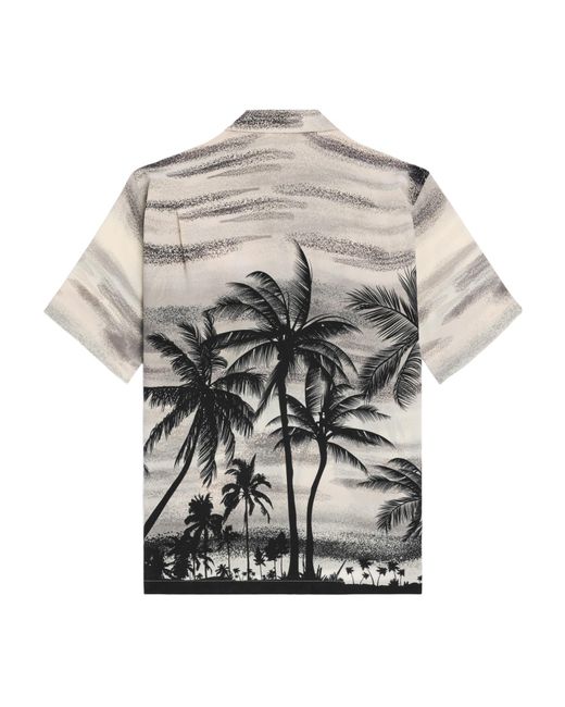 Céline Gray Short-Sleeved Shirt for men