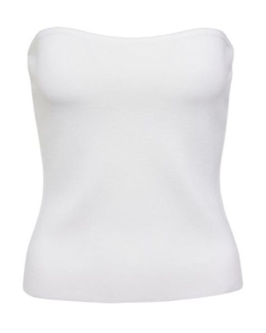 Gabriela Hearst White Wool And Silk-Blend Top