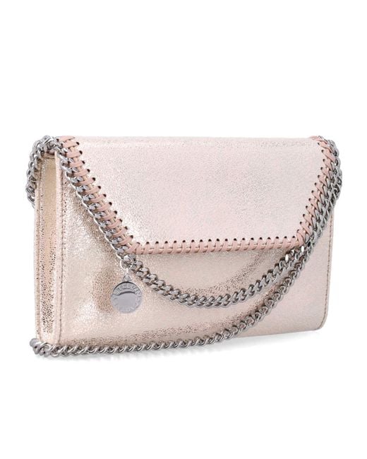 Stella McCartney Pink Falabella Wallet Crossbody Bag