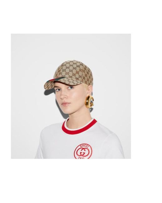 Gucci Multicolor Monogrammed Baseball Cap for men