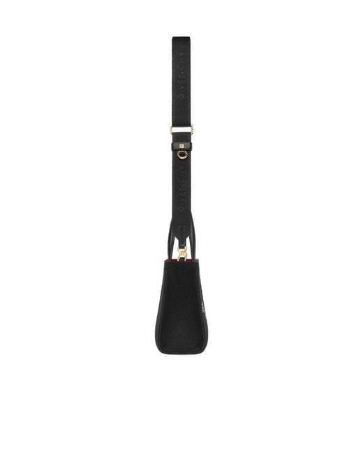 Givenchy Black Mini G Tote Shopping Bag