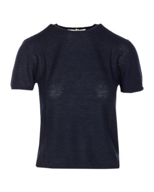 Lisa Yang Blue Ira Crewneck T-Shirt
