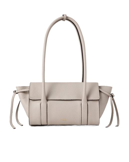Mulberry White Mini Soft Bayswater Shoulder Bag