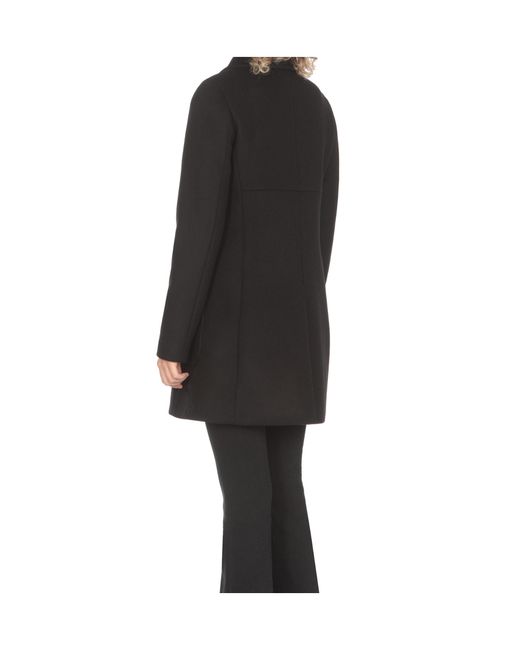 Fay Black Long-Sleeved Coat