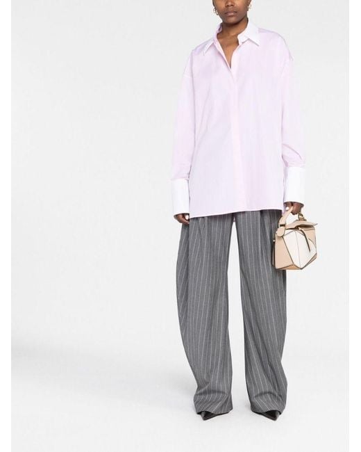 Loewe Pink Deconstructed Shirt