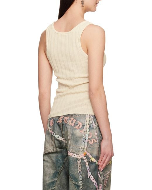Acne Natural Tank Top