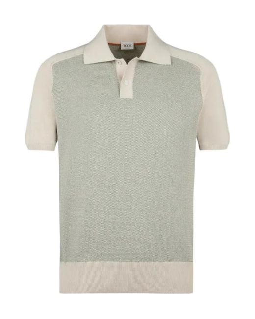 Tod's Multicolor Logo-Detail Polo Shirt for men