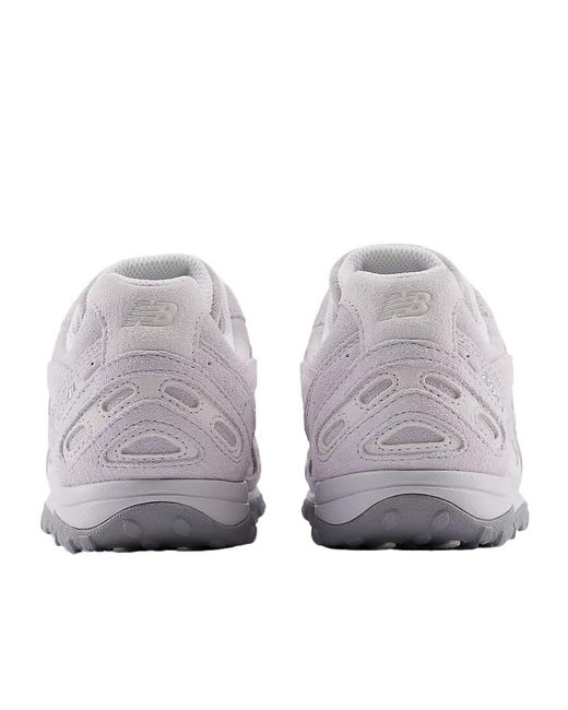 New Balance Gray 204L Lace-Up Sneakers for men