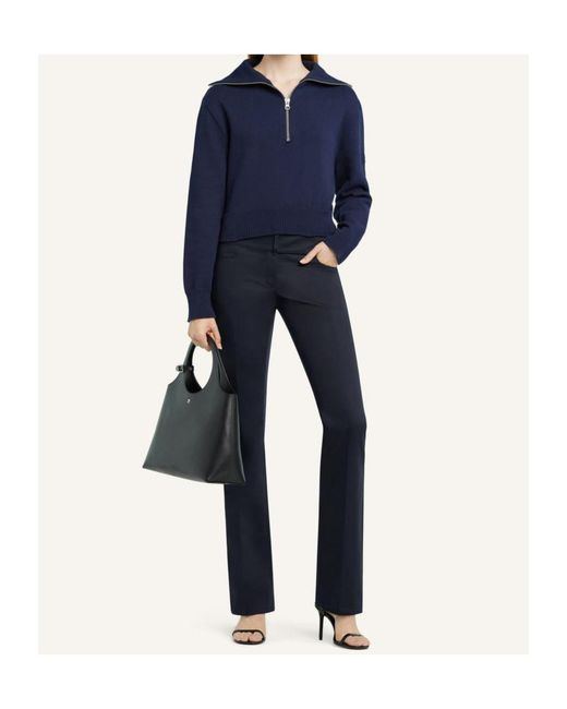 Courreges Blue Trucker Jumper