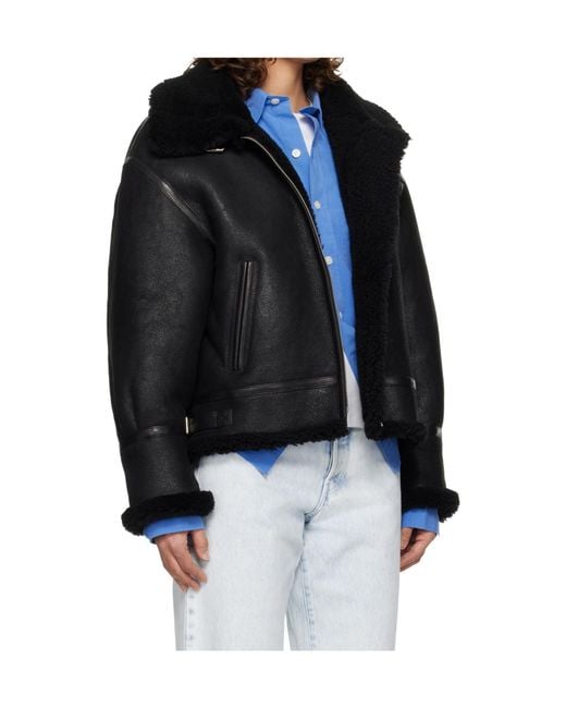 Nour Hammour Black Long-Sleeved Jacket